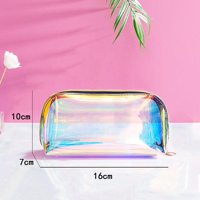 Borsa portatile multifunzionale per il trucco laser iridescente_voghion.com