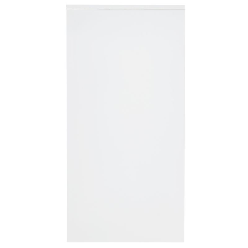 Credenza Weiß 160x80cm Freistehender Holzschrank Für Wohnzimmer_voghion.com
