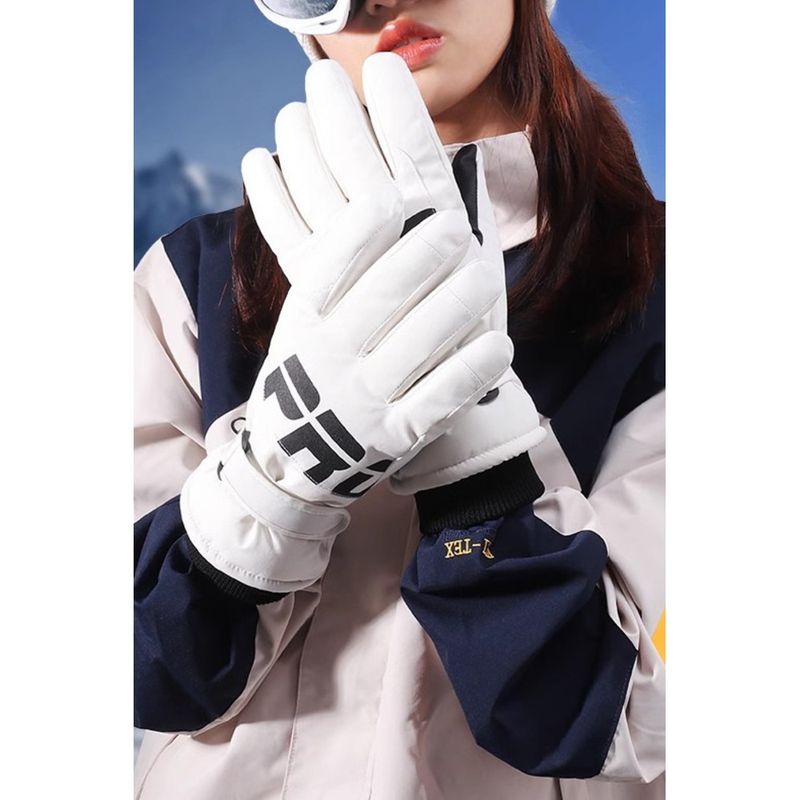 Men's Ski Gloves For Riding, Thickened, Warm, Windproof, Cold-Proof, Touchscreen, Outdoor, Winter Mountaineering,_voghion.com