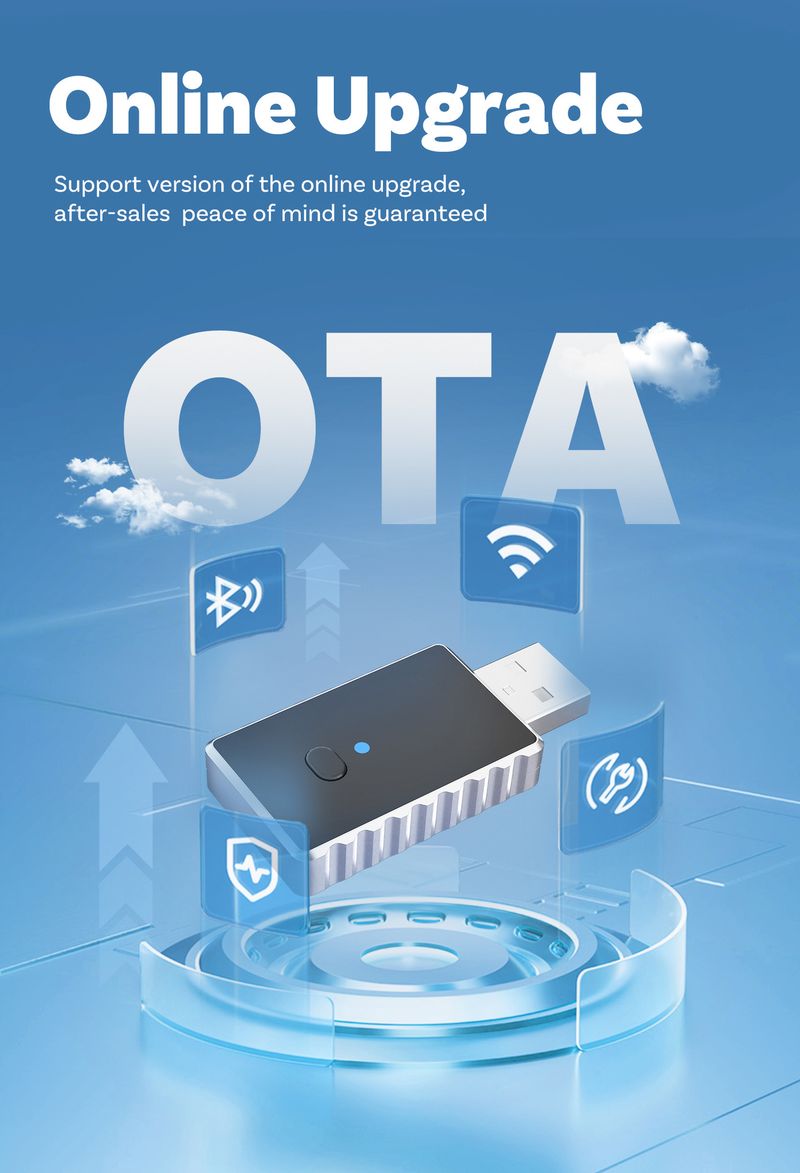 Verdrahtet zu Wireless Box Upgrade Android Smart Interconnect Modul Auto CarPlay_voghion.com