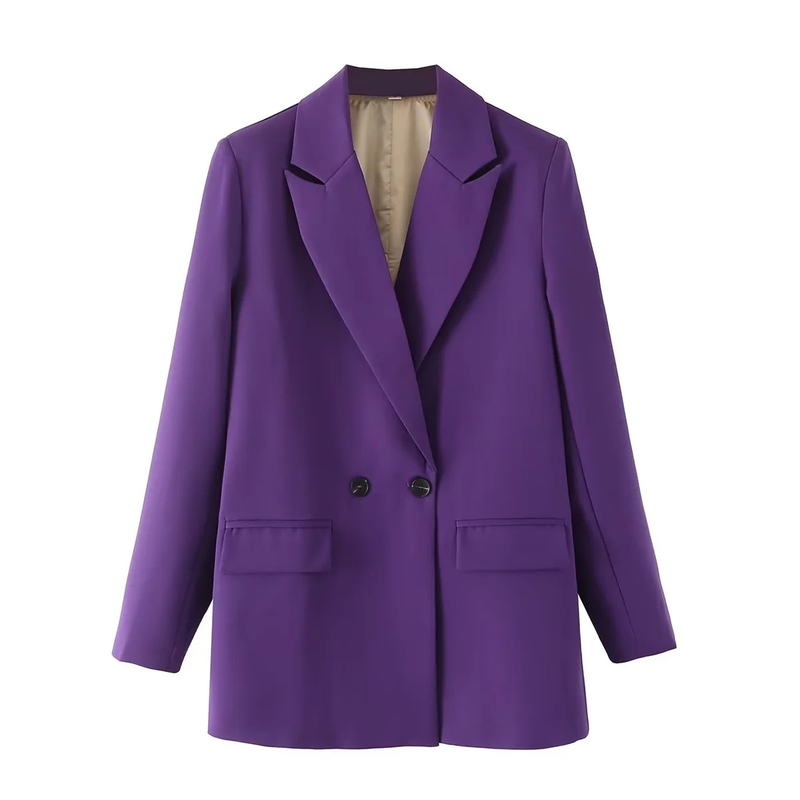 Costume femme chic en mélange gris clair_voghion.com