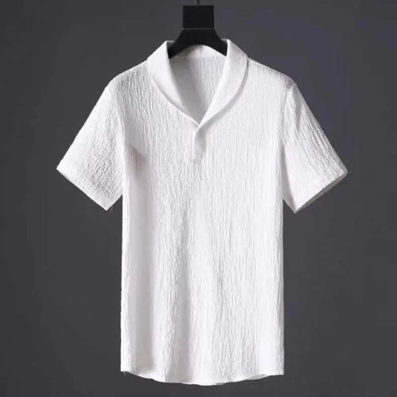 2 sztuk/zestaw letnie stroje zestawy męskie Pure Color koszule z krótkim rękawem spodnie dwuczęściowy zestaw męskie dresy спортивный костюм_voghion.com
