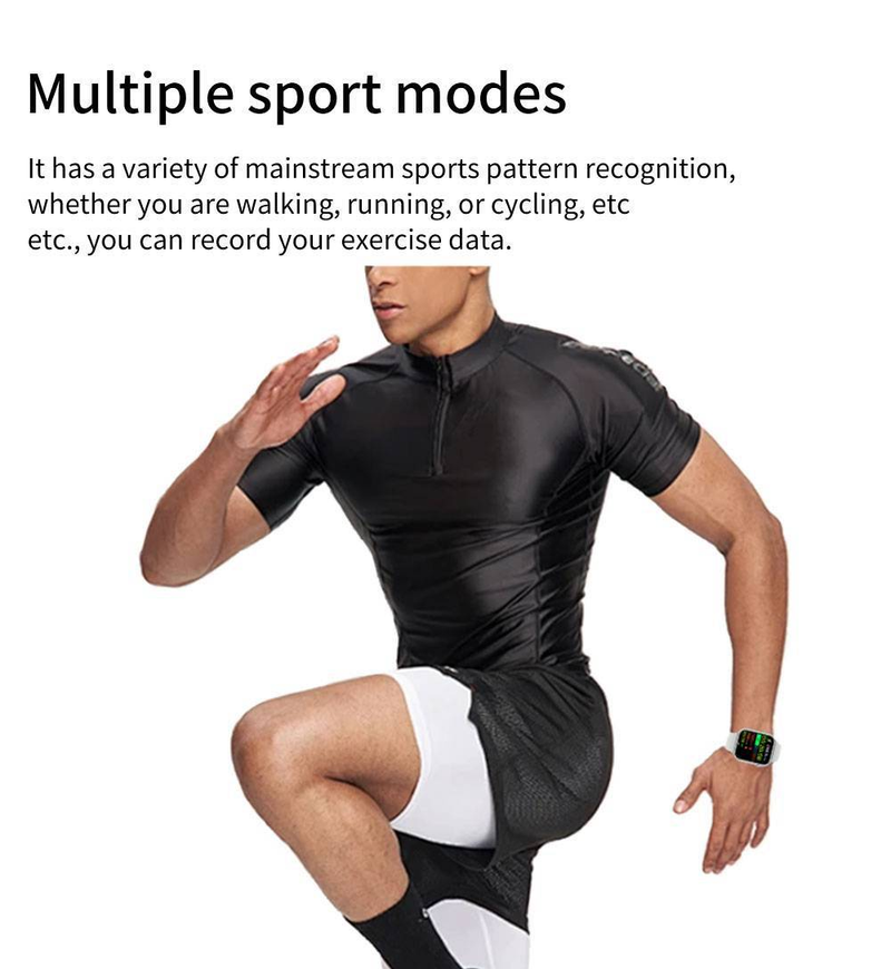 Smart watch with wireless calling, sports mode fitness tracker, compatible with Android and suitable for iPhone_voghion.com