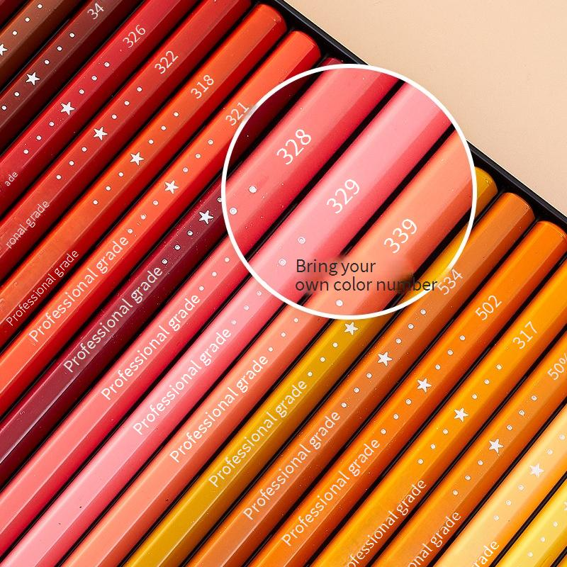Professional 120-Color Oil-Based Colored Pencils Set For Artists & Students - Vibrant, Smooth & Durable_voghion.com