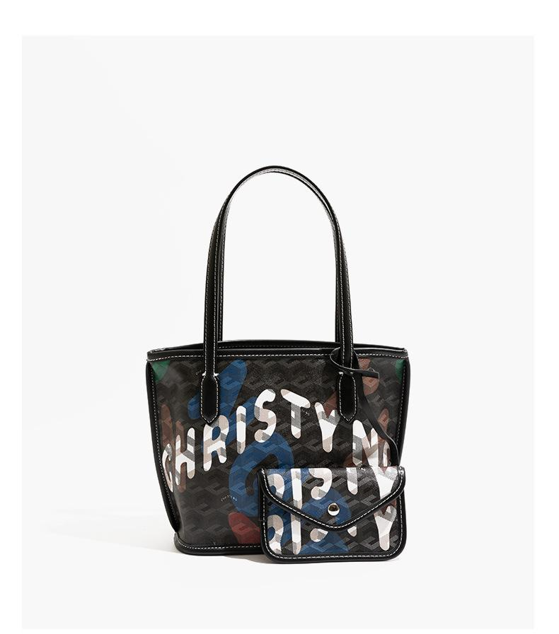CHRISTY NG'S Strukturierte Tragetasche für Damen, umweltfreundliche gewebte Handtasche mit verstärktem Boden, langlebige Designer-Umhängetasche für Arbeit und Reisen_voghion.com