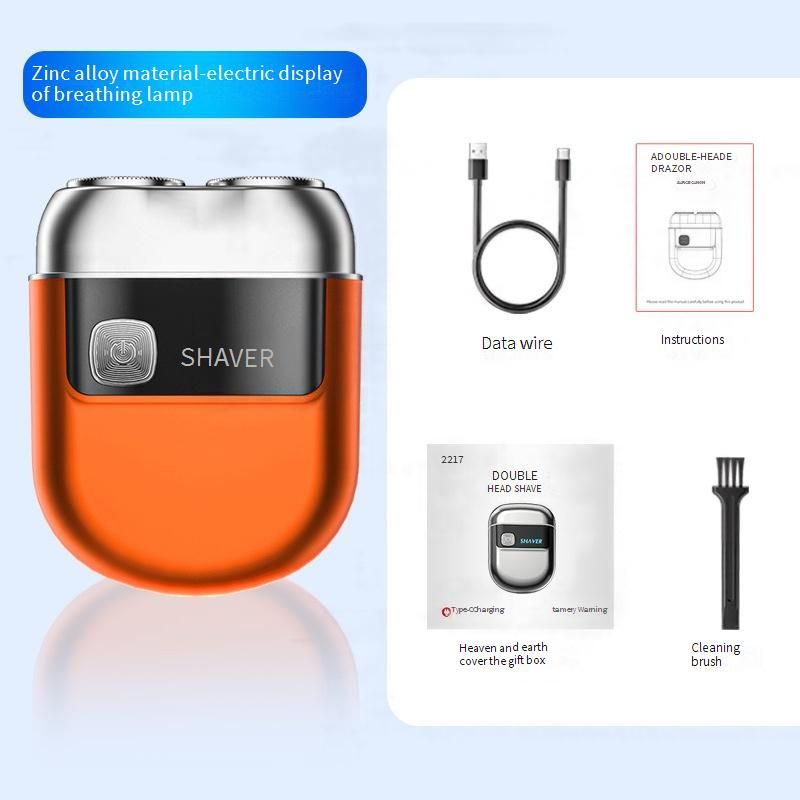 Rasoio rotante premium YEXIN con display LED, testine flottanti e tecnologia che segue la pelle per una rasatura fluida_voghion.com