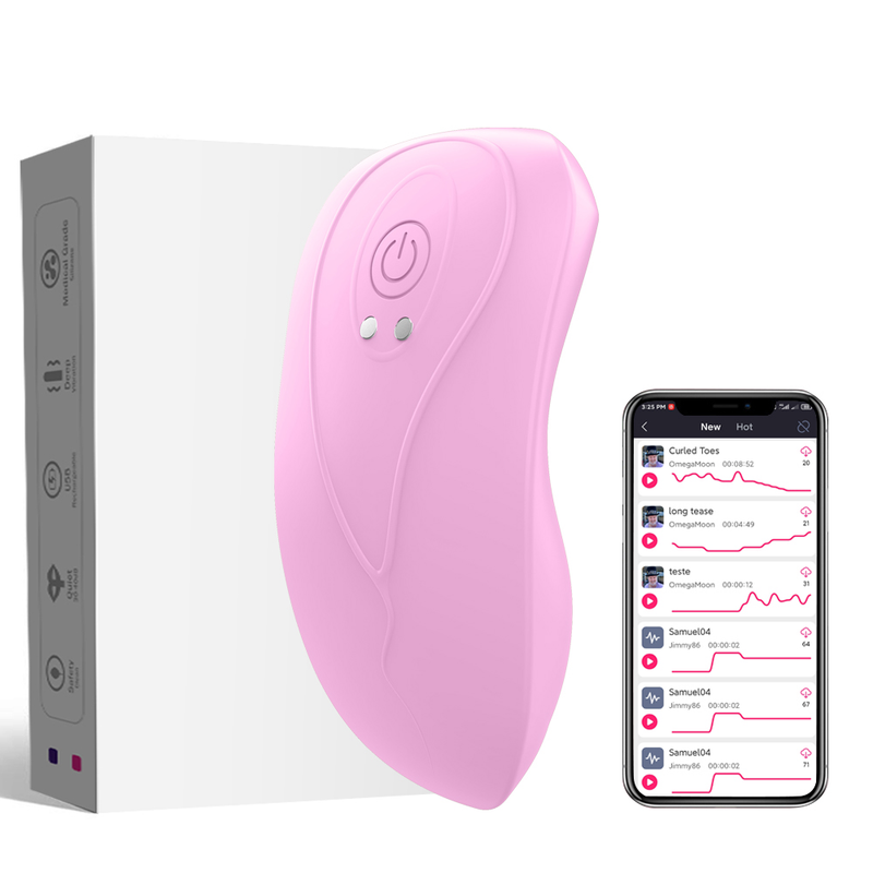 Dildo vibratore per mutandine a distanza con APP wireless indossabile a farfalla per donne, stimolatore clitorideo, massaggio E_voghion.com