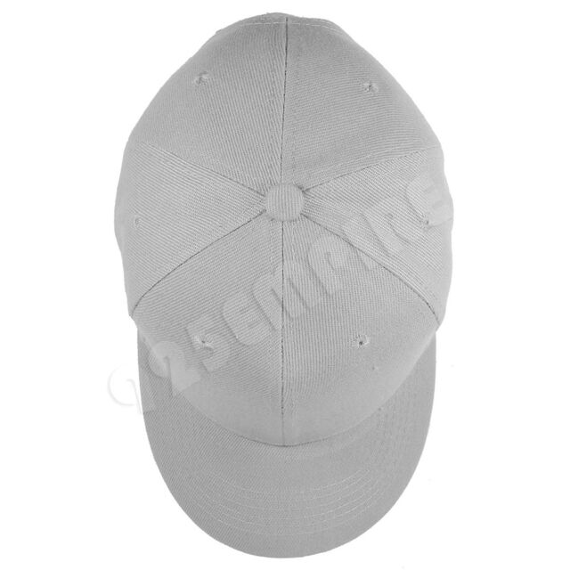Gorra de béisbol ajustable de color sólido, paquete de 12 unidades_voghion.com
