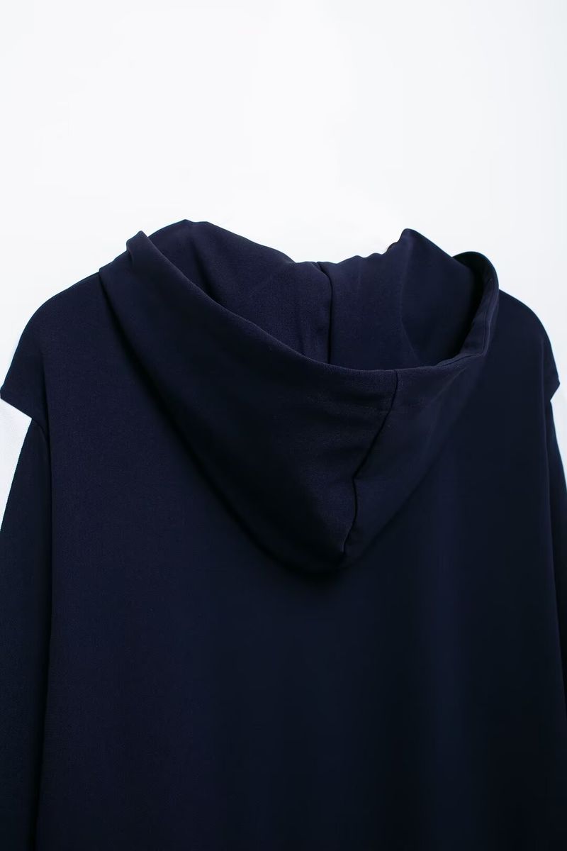 Damen 2024 Herbst/Winter Neues Set aus Jacke, Mantel und Hose mit seitlichen Streifen_voghion.com
