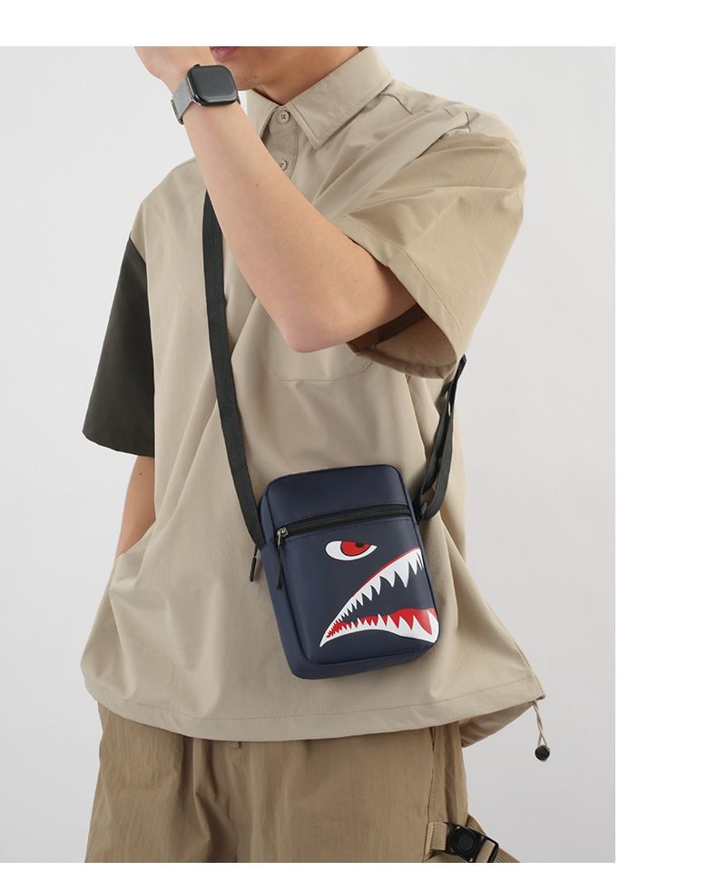 Men's Bags Casual Bags Shoulder Bags Trendy Fashion Messenger Bags Men Cartoon Waterproof Lightweight Boys Messenger Bags_voghion.com