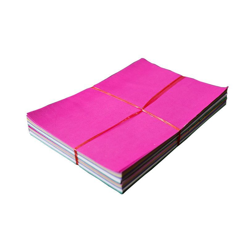 Double-Sided Single-Sided Cloth For Zhongyuan Festival July Half Burning Supplies Five-Color Paper Small Sheets_voghion.com