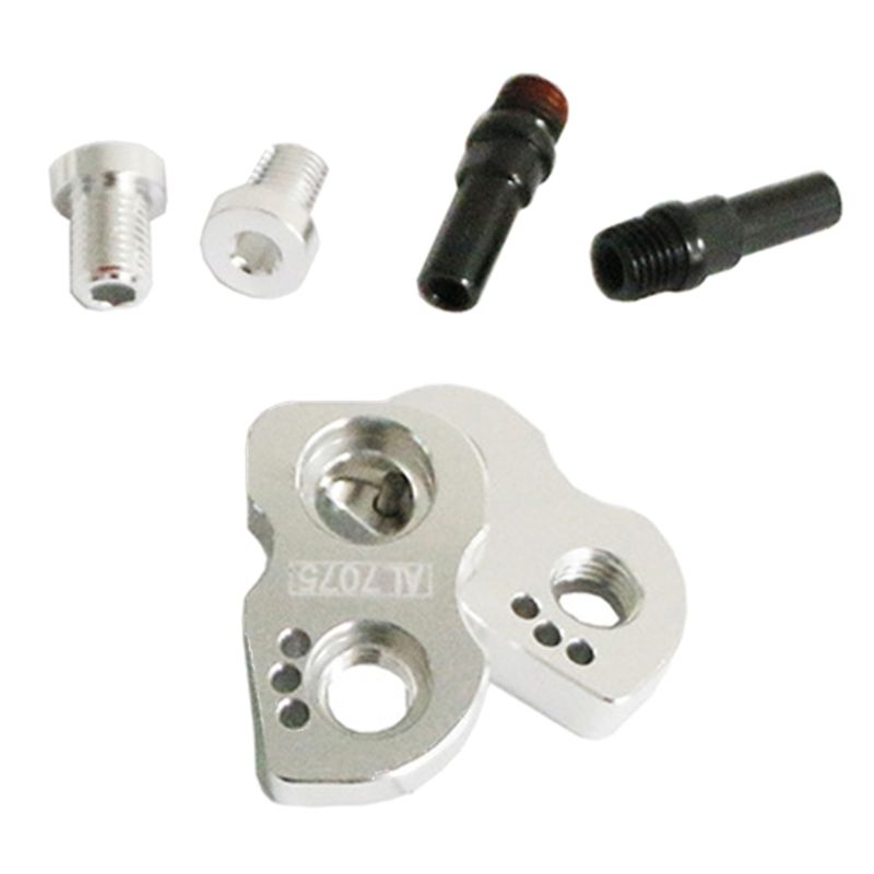 Folding Extension Adapter Set Bike Brake Extenders for Frame or Fork_voghion.com