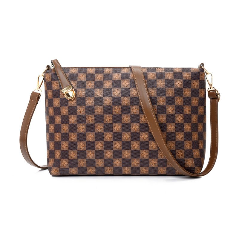 Borse da donna, borsa da donna retrò, nuova moda, borsa a quadri per mamma e bambino, grande capacità, semplice, da portare a mano, a tracolla_voghion.com