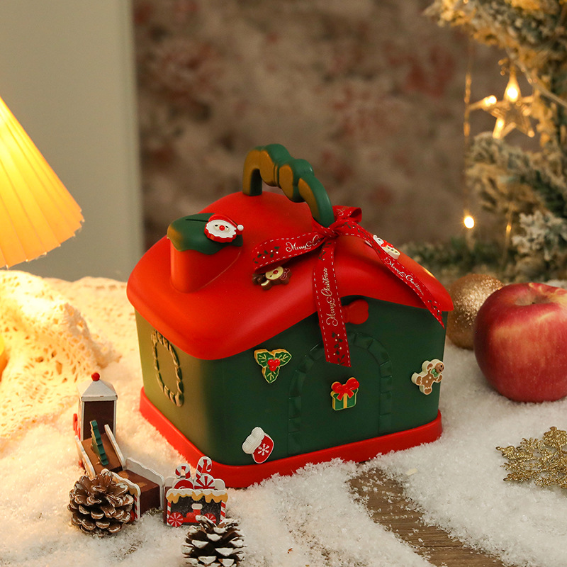 2023 New Christmas Gift Box Christmas Children's Storage Box Savings Tank Christmas Eve Apple Box Christmas Packaging_voghion.com