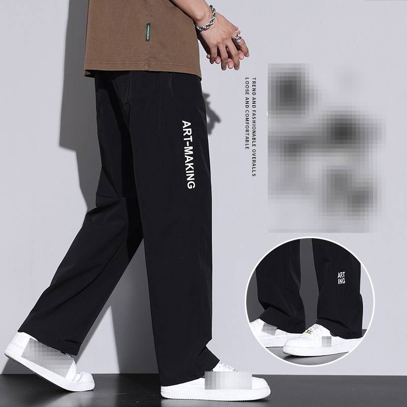 Men's Lightweight Summer Pants - Breathable Quick-Dry Straight Leg & Jogger Style Casual Trousers For Active Lifestyle (Multiple Colors & Sizes)_voghion.com