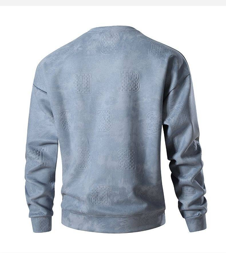Men's Heavyweight Suede Fleece Hoodie – Camo Print & Relaxed Fit (M-XXXXL)_voghion.com