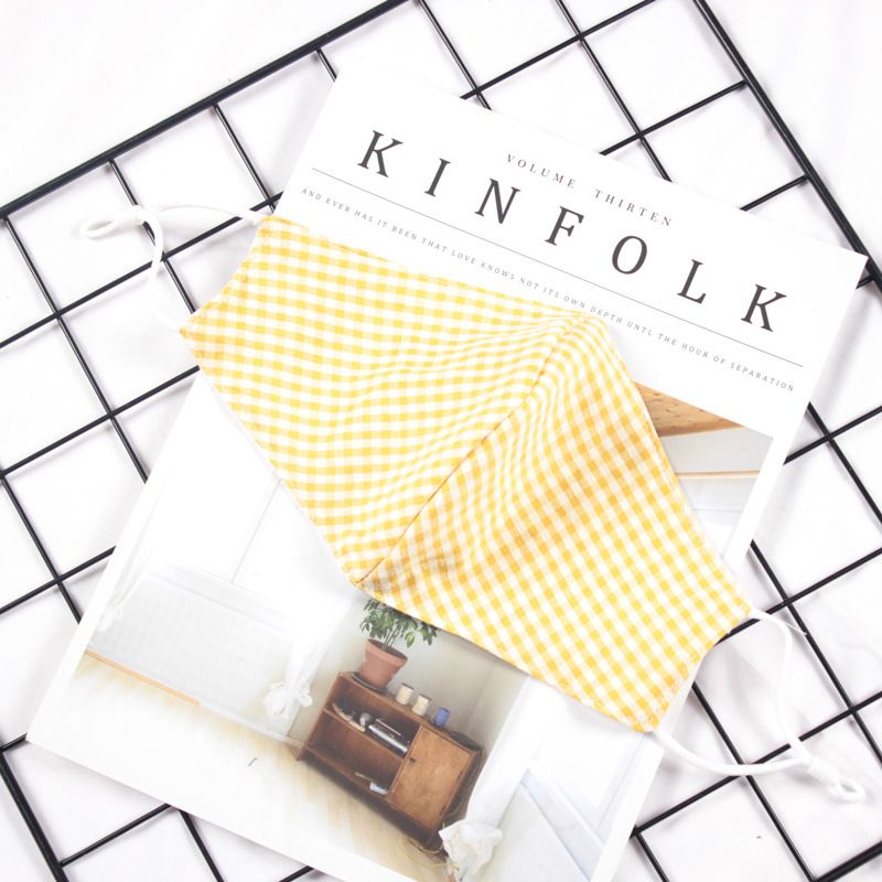 Masque ajustable à double couche en grille, nouveau masque anti-poussière à la mode pour hommes et femmes_voghion.com