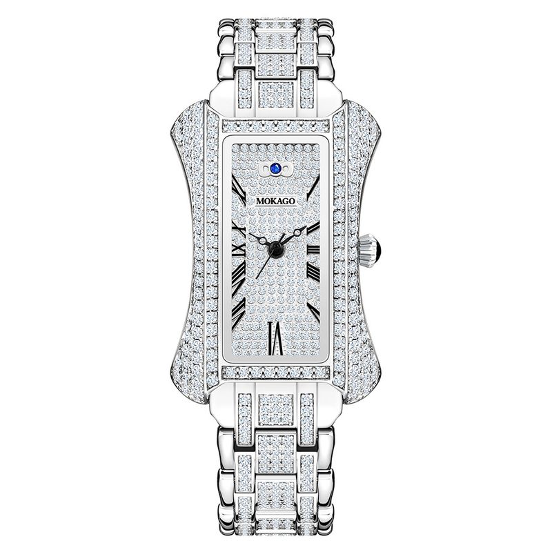 Orologio al quarzo di lusso da donna di alta qualità, con cielo stellato e diamanti, di alta qualità_voghion.com