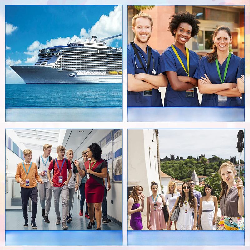 Színes poliészter nyolc karakteres csatos zsinór tanúsítvány zsinór PVC kártya tanúsítvány zsinór_voghion.com