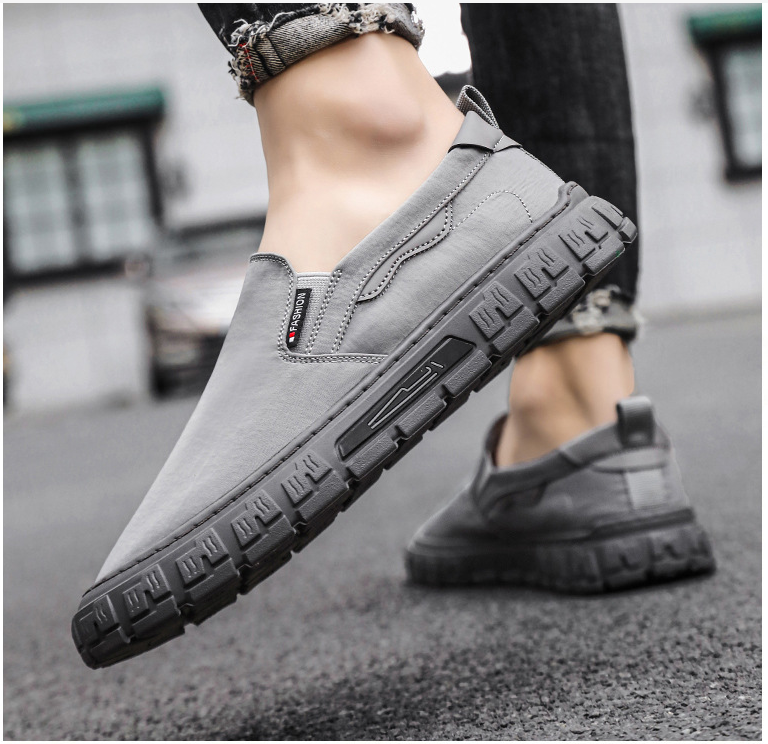 Beliebte bequeme One-Step-Canvas-Schuhe, atmungsaktive Freizeitschuhe für den Außenhandel, niedrige Sportschuhe_voghion.com