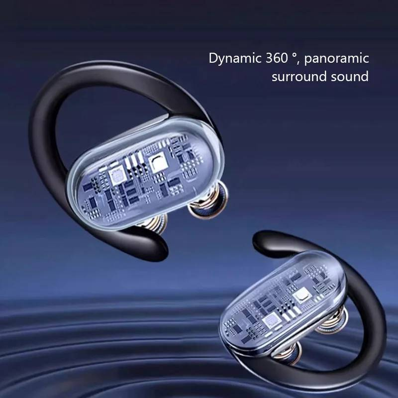 X96 OWS Bluetooth Earphones Sport Wireless Headphones With Mic Waterproof HiFi Stereo Wireless Long-lasting Earbuds_voghion.com