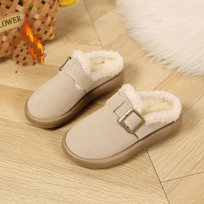 Pantofole invernali per bambini Baotou Pantofole casual in cotone Stivali da neve_voghion.com