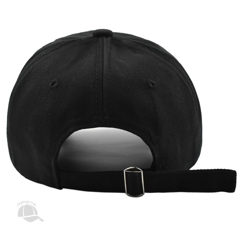 New Korean version with men's women's smiling faces HAPPY embroidered baseball hat, casual and versatile, small sun_voghion.com