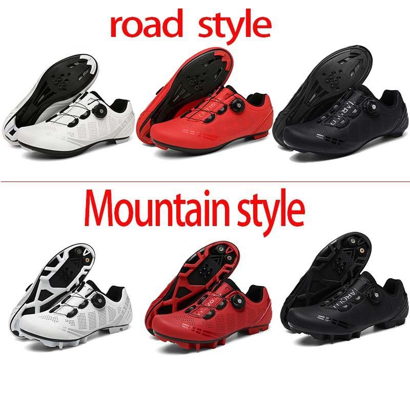 Lock Riding Shoes Hard Sohlen Mountainbike Shoes Power Road Bike Lock Shoes Spinning Shoes_voghion.com