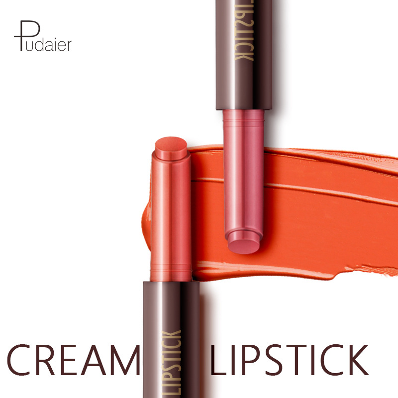 Lip Pudaier 9 farve fugtgivende maling glat mund rød non stick kop glasur lipgloss presse læbestift_voghion.com