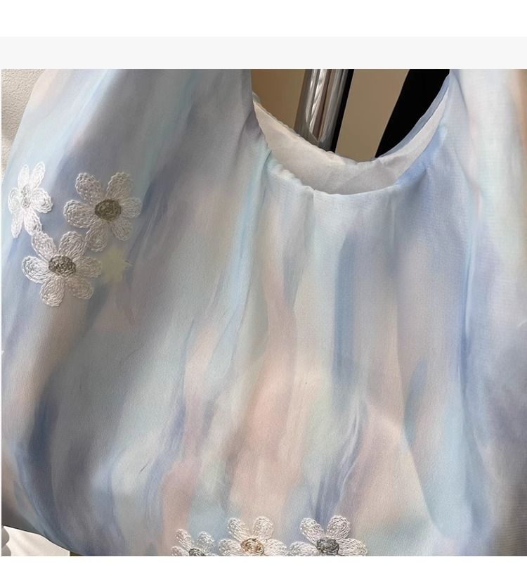 Nuova borsa a tracolla da donna in tela floreale autunno e inverno 2025, grande capacità, casual, versatile, semplice, adatta a tutti i giorni_voghion.com