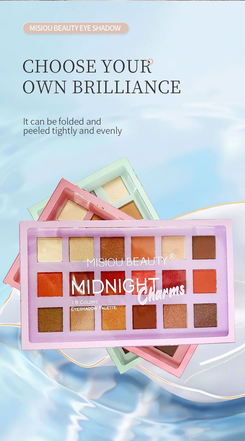 Halloween Make-Up Erde Farbe Lidschatten Europa Und Amerika Matte Feine Flash Multi Farbe Lidschatten Platte 18 Farben_voghion.com