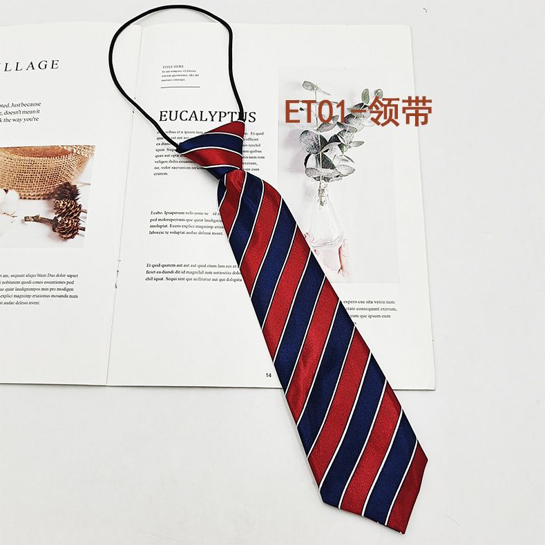 Set per bambini, per studenti delle scuole elementari e medie, con papillon a righe in tinta unita e piume_voghion.com