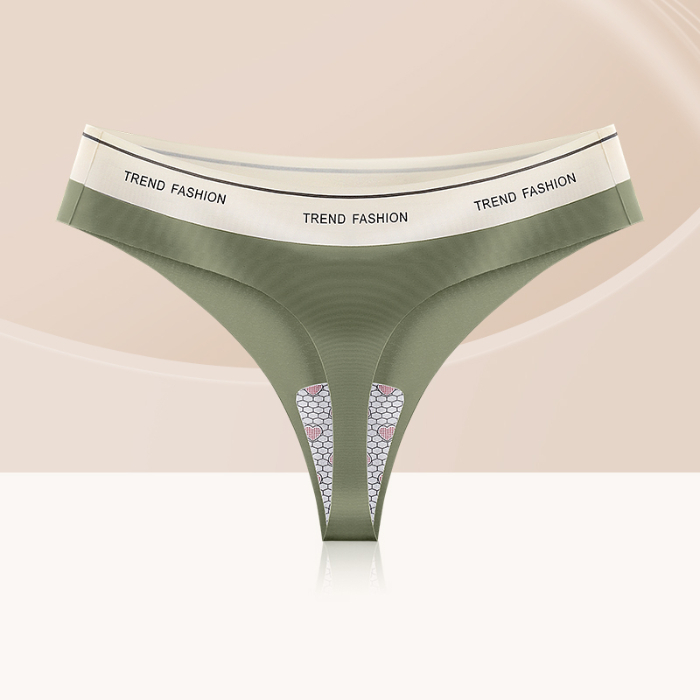 Panties For Women Seamless Panty Set Solid Invisible Underwear Sexy Low Waist Briefs Women's Underpants Lingerie _voghion.com