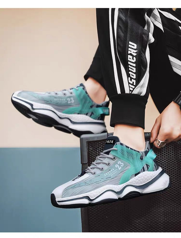 2024 new sports high top casual fashion mesh breathable men's shoes_voghion.com
