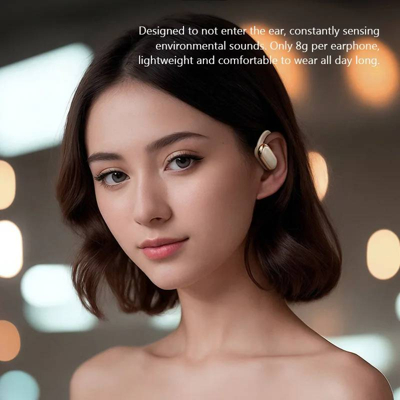 X96 OWS Bluetooth Earphones Sport Wireless Headphones With Mic Waterproof HiFi Stereo Wireless Long-lasting Earbuds_voghion.com