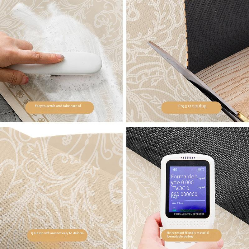 Bathroom Floor Mats Curved Diatom Mud Absorbent Toilet Carpet Toilet Shower Room Non Slip Foot Mat_voghion.com
