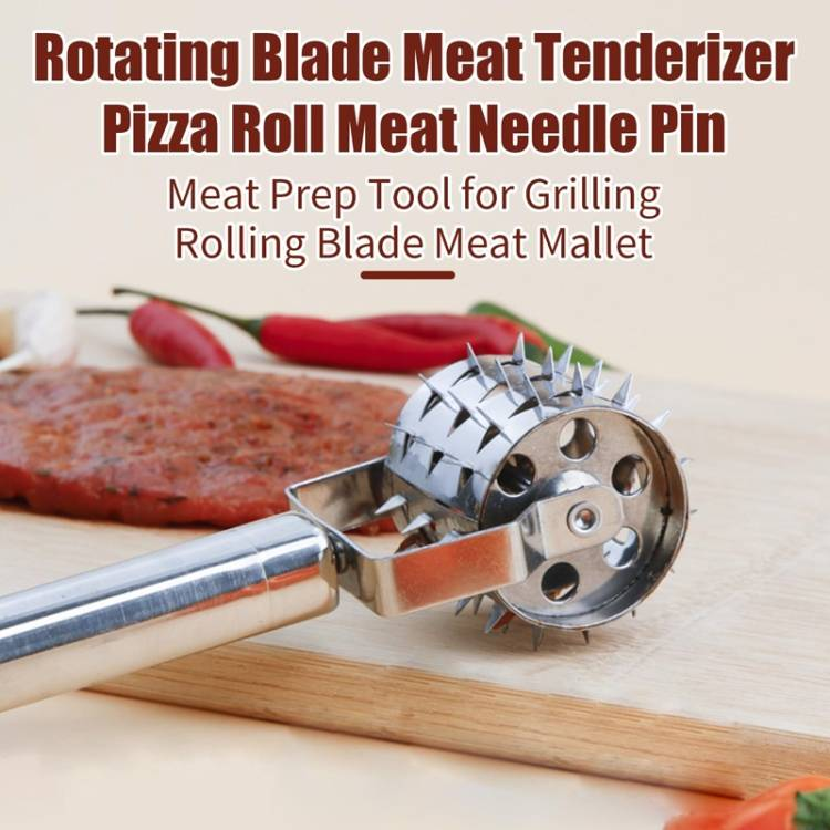 Home Steak Tenderizer Kitchen Rolling Meat Loosening Tool_voghion.com