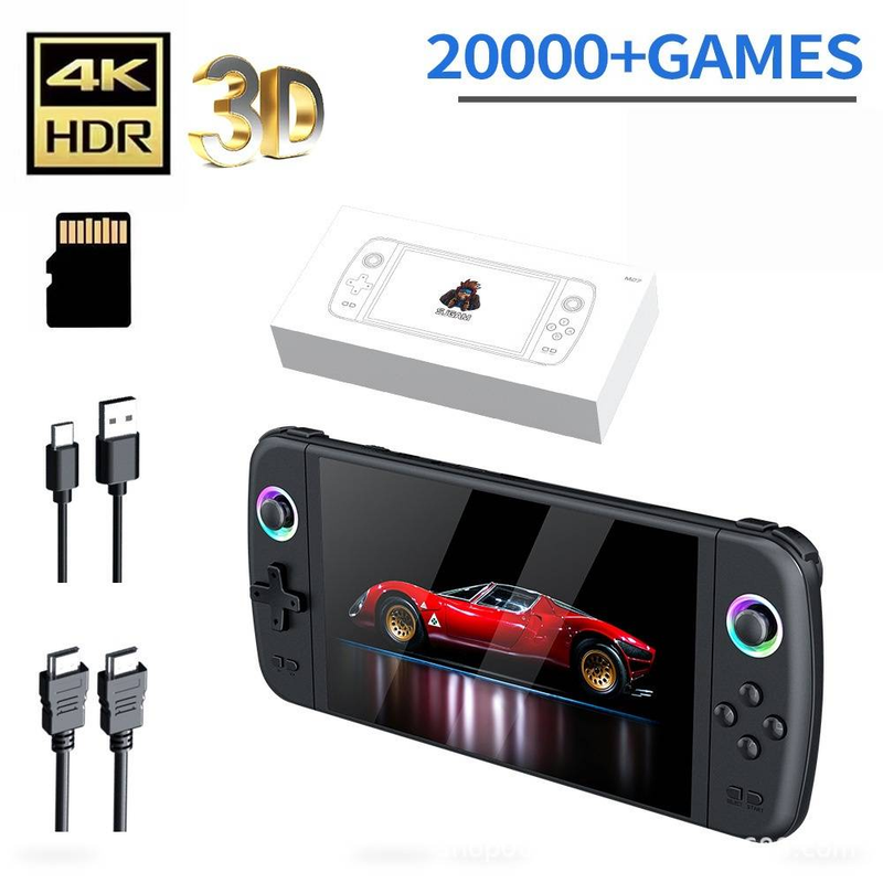 M27 Portable Handheld Game Console With HDMI, Wireless Controller, 64GB/128GB Storage, Android OS For Retro Gaming & TV Play_voghion.com