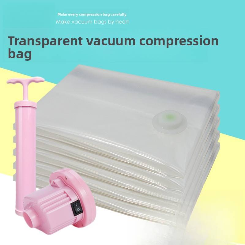 Vacuum Storage Bags – Space-Saving Compression Bags For Clothes, Blankets & Bedding, 4 Sizes (Small/Medium/Large/X-Large), Durable PA+PE Material_voghion.com