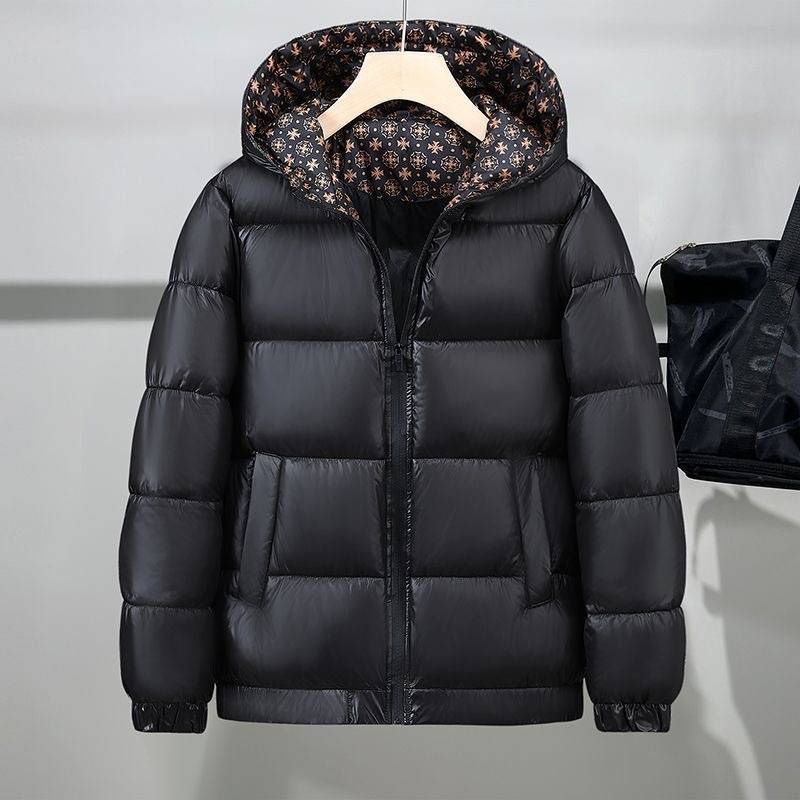 Men's Clothing New Fashionable And Breathable Knitted Patchwork Hooded Lightweight And Versatile Jacket From The Same Series As The Big Brand_voghion.com