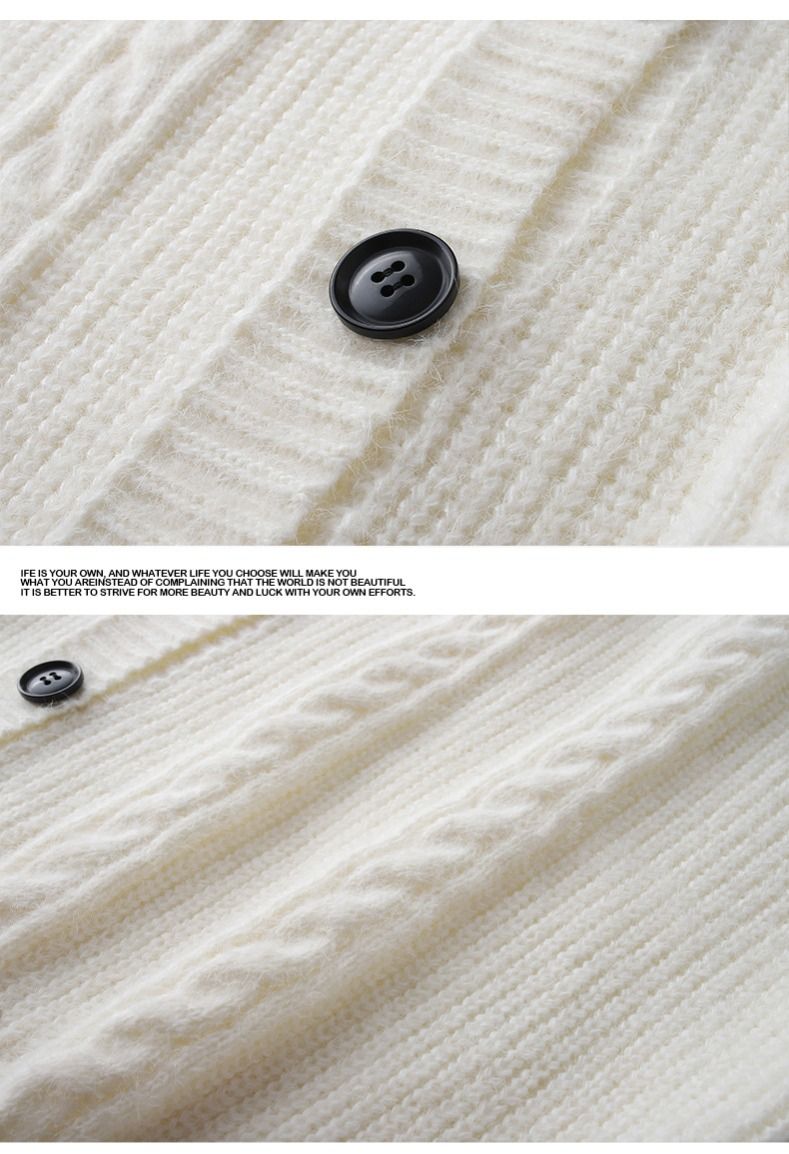 Ärmellose Strickweste mit V-Ausschnitt für Herren – Atmungsaktiver Jacquard-Pullover in minimalistischen Farben_voghion.com