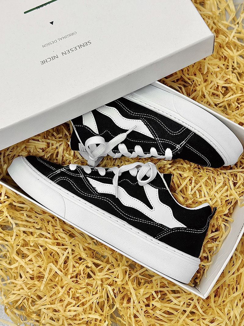 Nye studerende casual lærred herremode surfsko_voghion.com