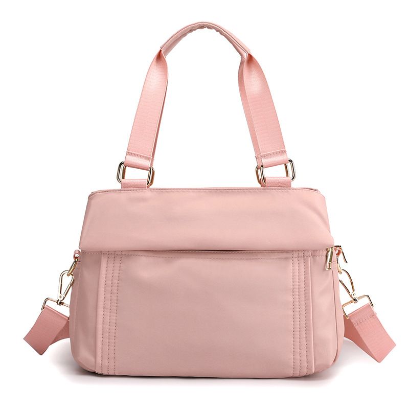 Borsa a tracolla casual in nylon, da donna, semplice e leggera, in tessuto Oxford, alla moda_voghion.com