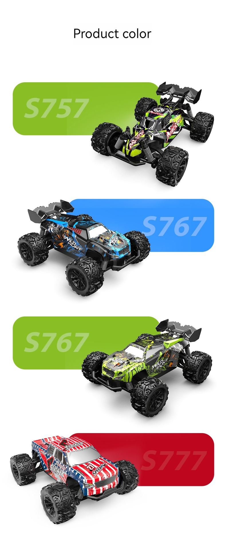 RC Cars: 20 Professional Remote-Controlled Off-Road Vehicle Drift Race Climbing Toy Cars_voghion.com