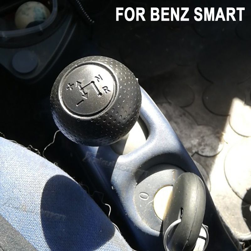 Car Gear Shift Knob For Mercedes Smart Fortwo 450 1998-2014 Shifter Lever Headball Gearshift Pen Arm_voghion.com