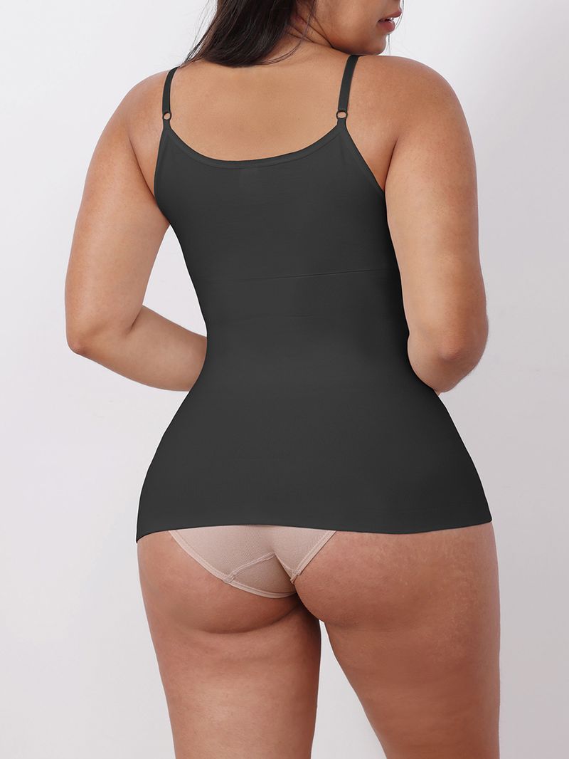Seamless Shapewear Top For Women - Slimming Tummy Control Shirt, Breathable & Comfortable, Plus Size Friendly_voghion.com