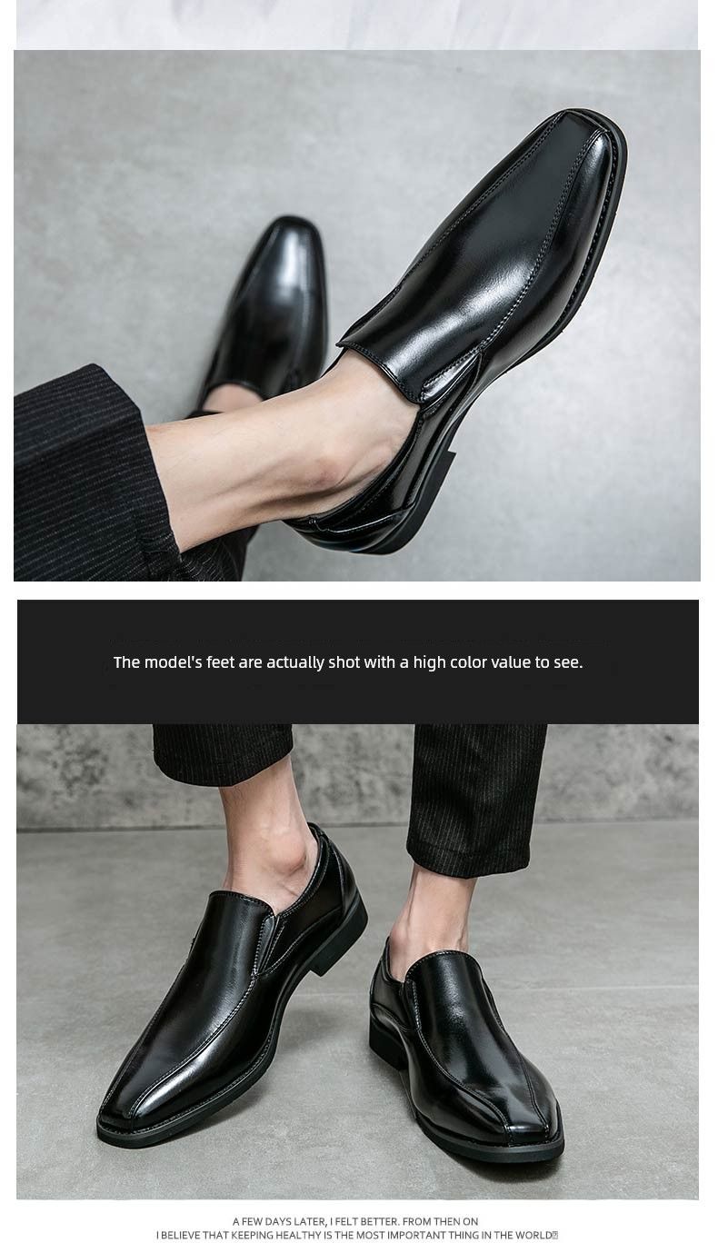 One Pedal 2024 Atmungsaktive Business-Derby-Schuhe in Braun_voghion.com