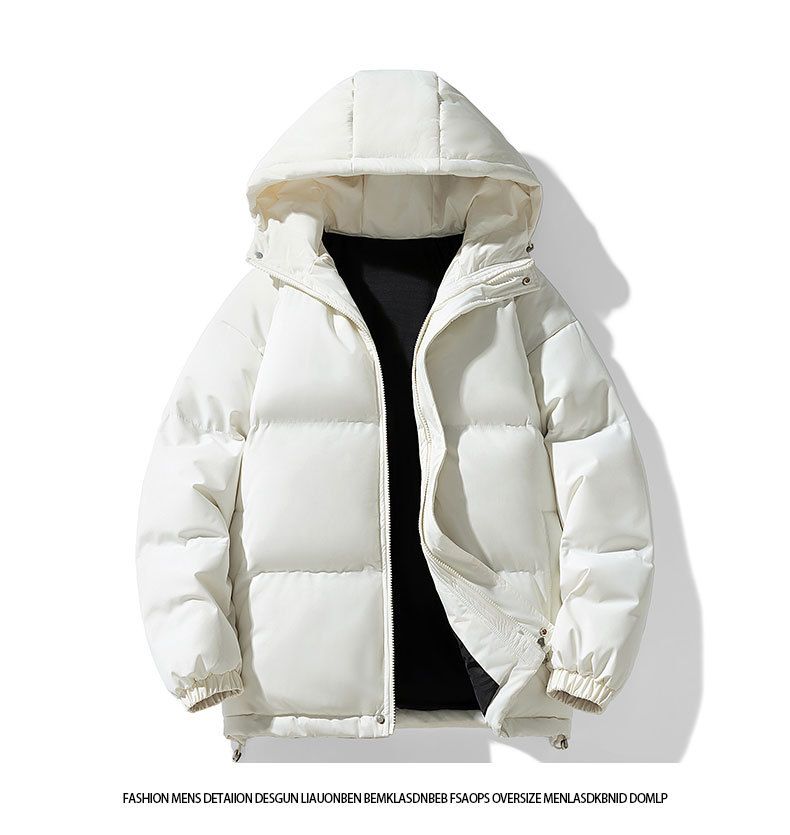 Herrenbekleidung M 8XL, maßgeschneiderte Baumwolljacke in großer Größe für Männer und Frauen, gleicher Stil, lockere Winterjacke aus Baumwolle mit Kapuze, verdickter Baumwollmantel_voghion.com