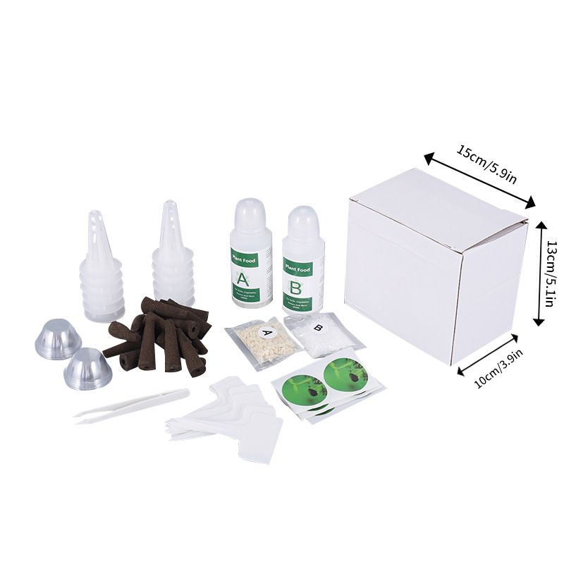 Accesorii pentru lumina de creștere a plantelor, coș de plantare hidroponică, burete de sol nutritiv pentru izolarea solului, acoperire pentru fixarea rădăcinilor_voghion.com