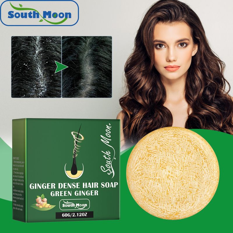 South Moon Ginger Soap nutriente, detergente e nutriente per la cura dei capelli, cura multiuso del cuoio capelluto_voghion.com